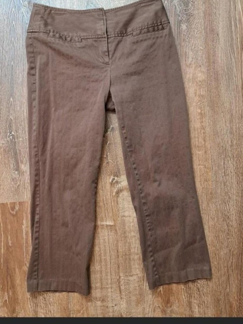 Fashion Bug Brown Chino Capri Pants